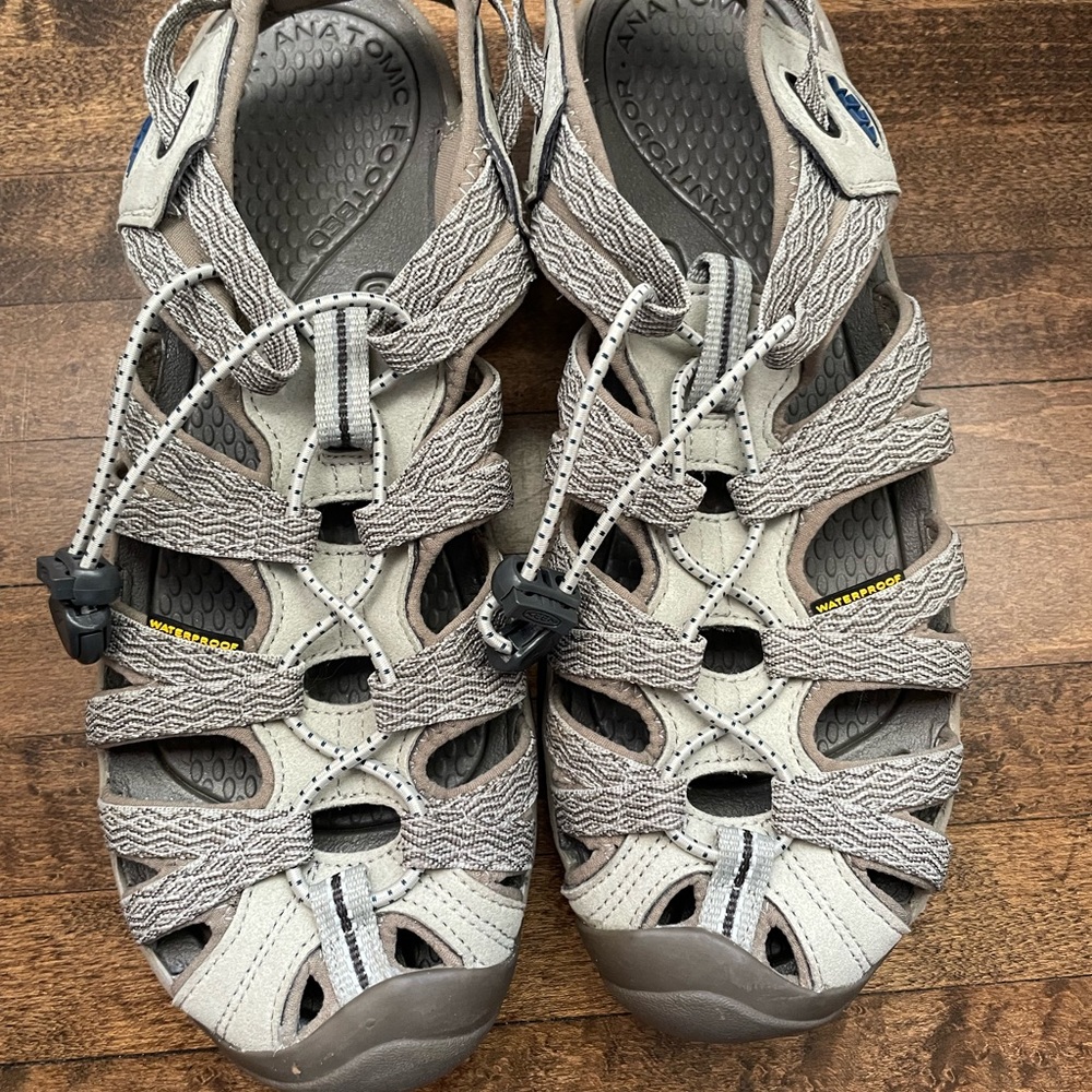 Brand new, never worn Keen sandals waterproof